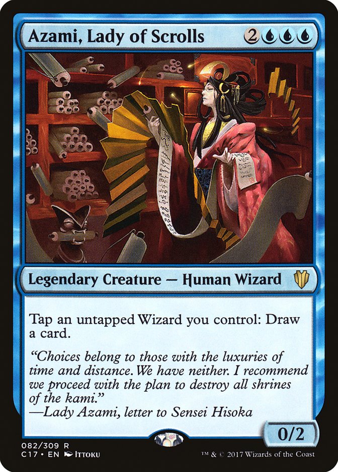 Azami, Lady of Scrolls [Commander 2017] | Game Haven TX