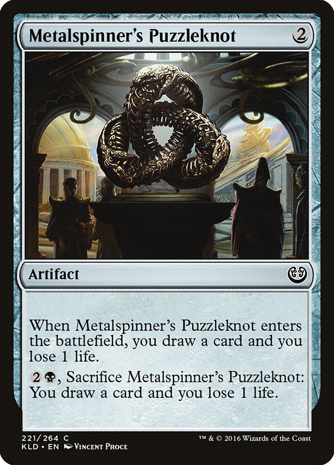 Metalspinner's Puzzleknot [Kaladesh] | Game Haven TX