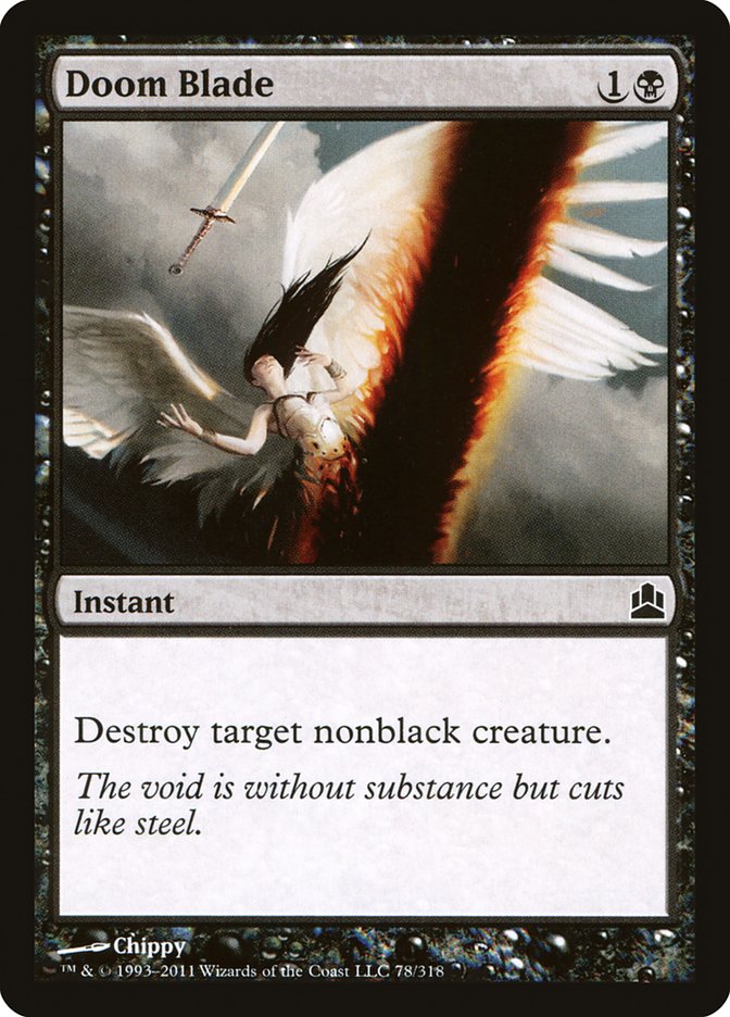 Doom Blade [Commander 2011] | Game Haven TX