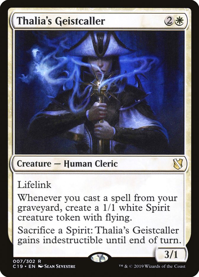 Thalia's Geistcaller [Commander 2019] | Game Haven TX