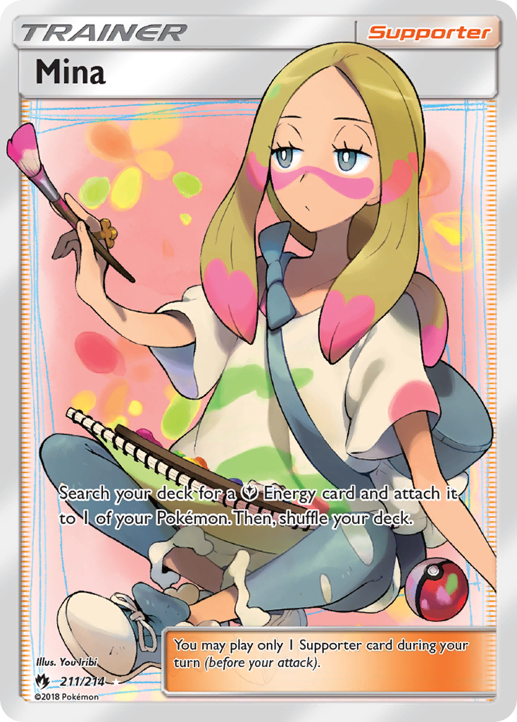 Mina (211/214) [Sun & Moon: Lost Thunder] | Game Haven TX