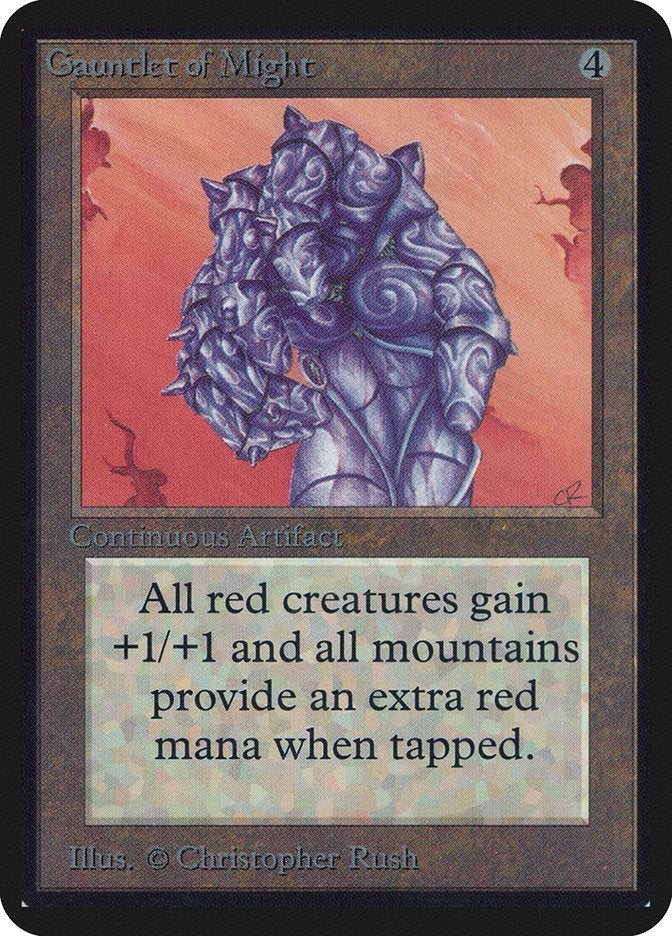 Gauntlet of Might [Limited Edition Alpha] | Game Haven TX