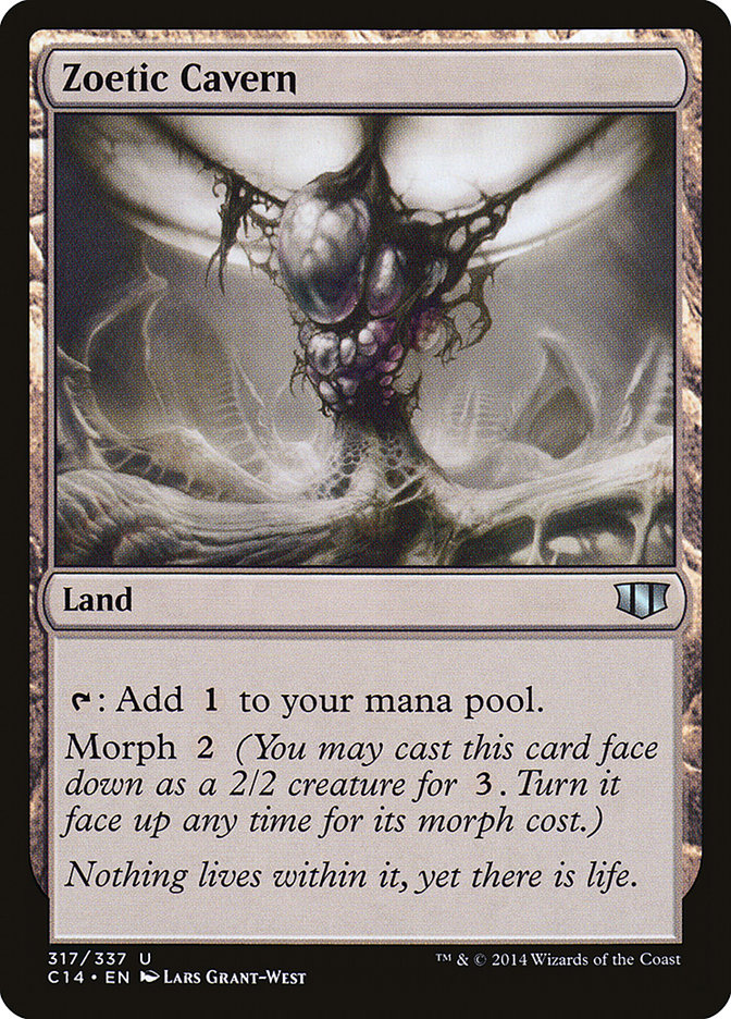 Zoetic Cavern [Commander 2014] | Game Haven TX