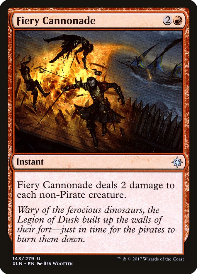 Fiery Cannonade [Ixalan] | Game Haven TX