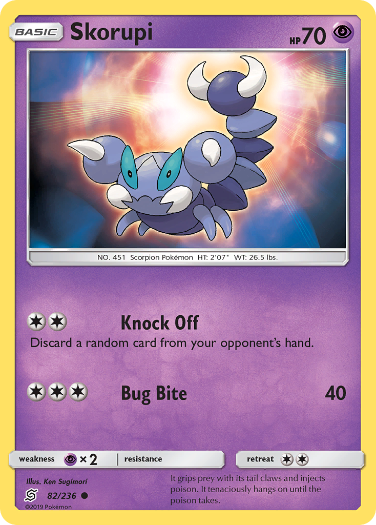 Skorupi (82/236) [Sun & Moon: Unified Minds] | Game Haven TX