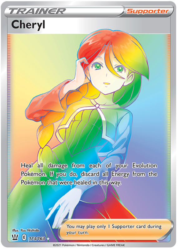 Cheryl (173/163) [Sword & Shield: Battle Styles] | Game Haven TX