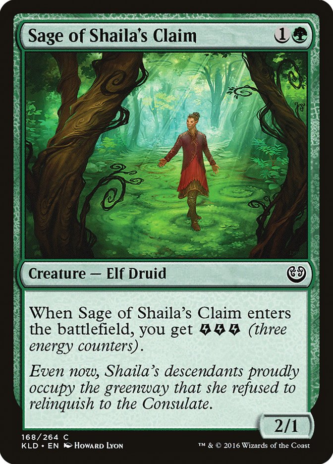 Sage of Shaila's Claim [Kaladesh] | Game Haven TX