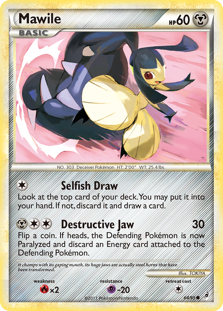 Mawile (64/95) [HeartGold & SoulSilver: Call of Legends] | Game Haven TX