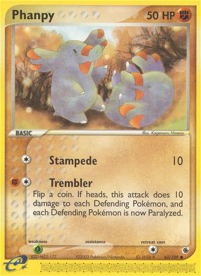 Phanpy (62/109) [EX: Ruby & Sapphire] | Game Haven TX