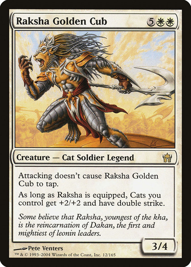 Raksha Golden Cub [Fifth Dawn] | Game Haven TX