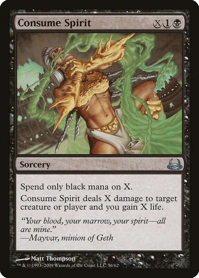 Consume Spirit [Duel Decks: Divine vs. Demonic] | Game Haven TX