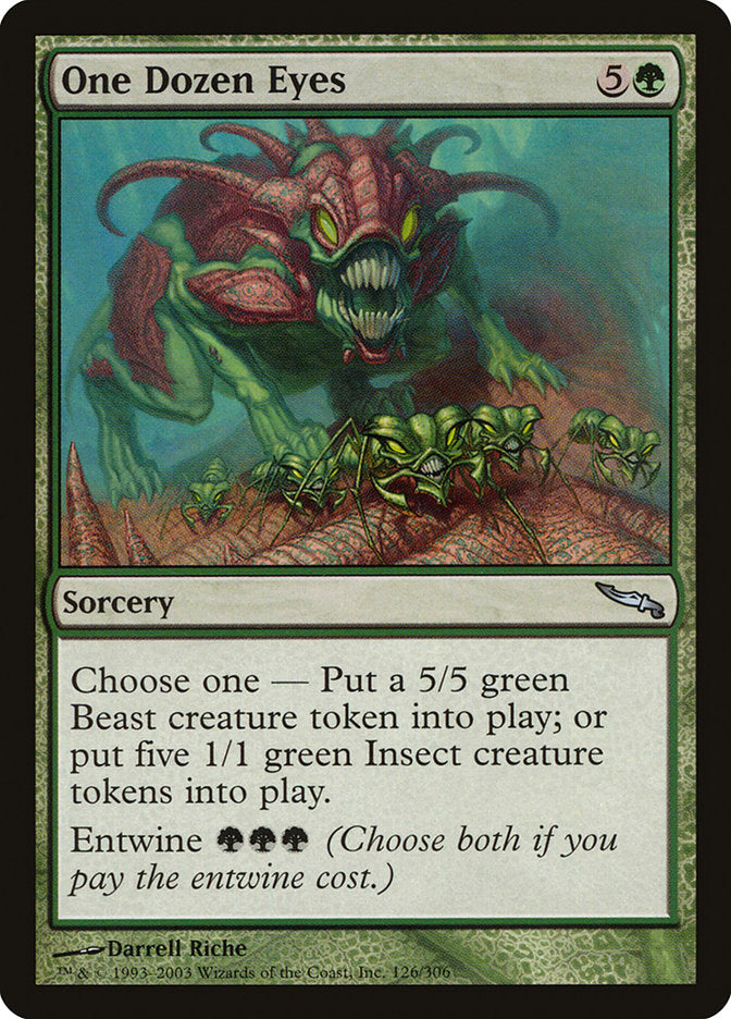 One Dozen Eyes [Mirrodin] | Game Haven TX