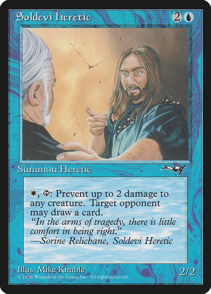 Soldevi Heretic (Pointing) [Alliances] | Game Haven TX