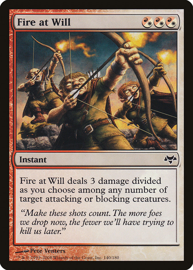 Fire at Will [Eventide] | Game Haven TX