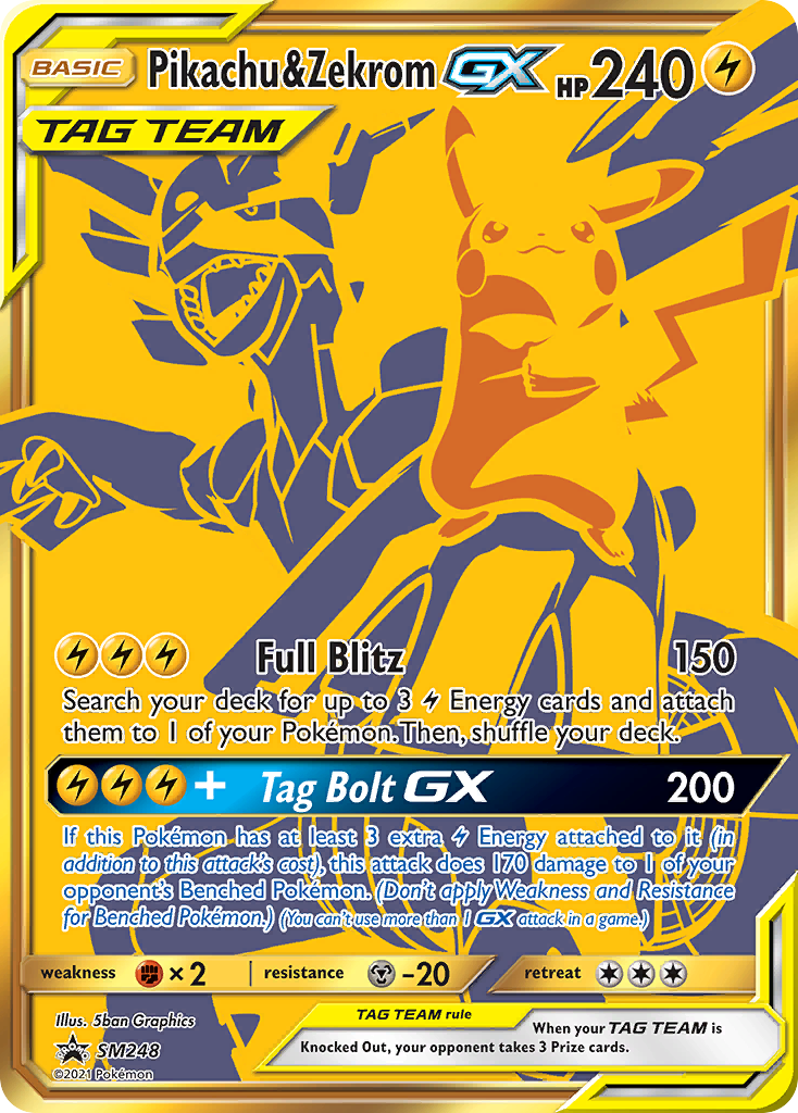 Pikachu & Zekrom GX (SM248) [Sun & Moon: Black Star Promos] | Game Haven TX