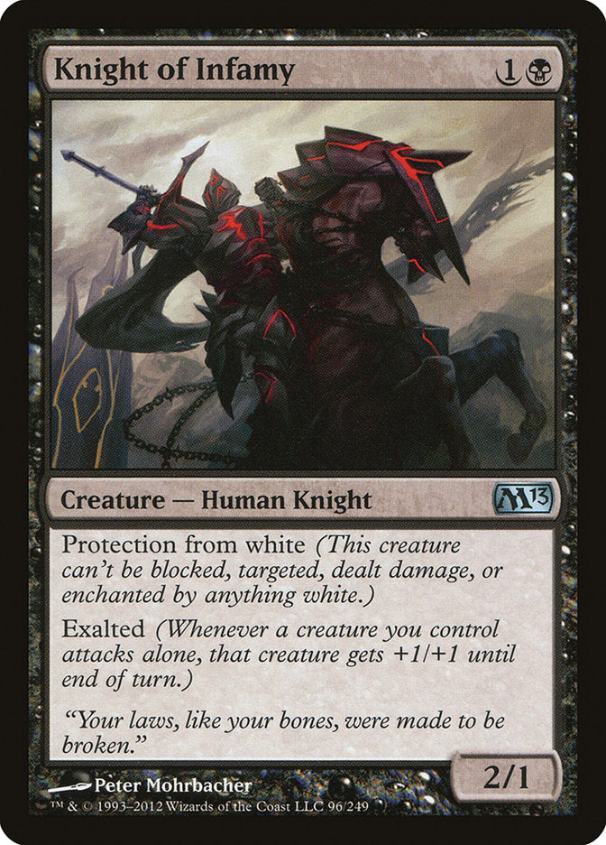 Knight of Infamy [Magic 2013] | Game Haven TX