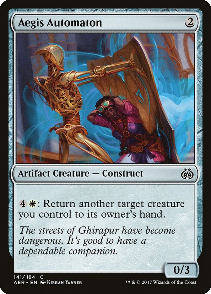 Aegis Automaton [Aether Revolt] | Game Haven TX