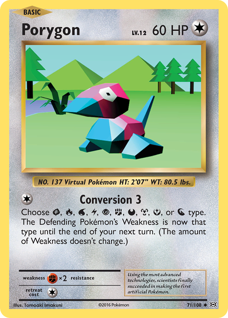 Porygon (71/108) [XY: Evolutions] | Game Haven TX