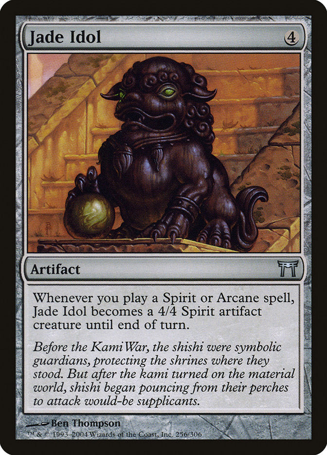 Jade Idol [Champions of Kamigawa] | Game Haven TX