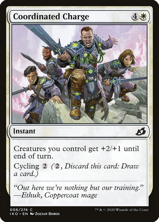 Coordinated Charge [Ikoria: Lair of Behemoths] | Game Haven TX