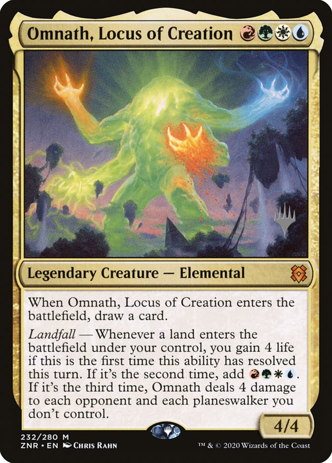 Omnath, Locus of Creation (Promo Pack) [Zendikar Rising Promos] | Game Haven TX