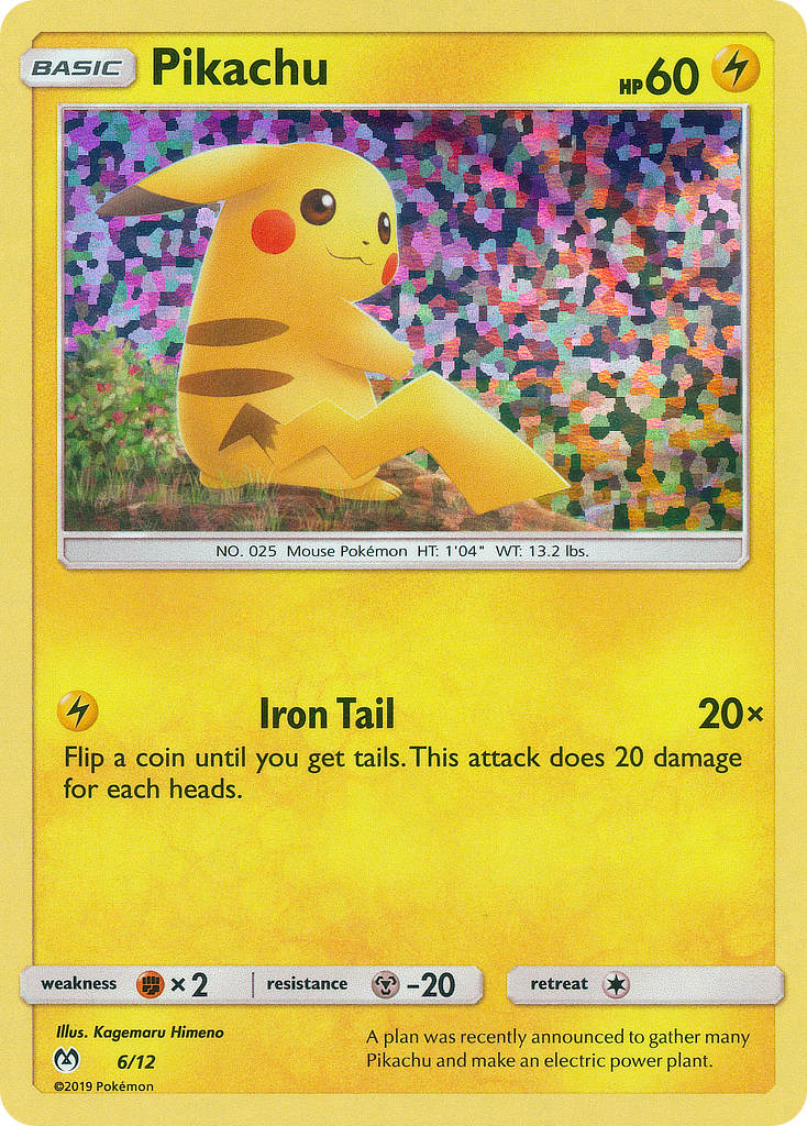 Pikachu (6/12) [McDonald's Promos: 2019 Collection] | Game Haven TX