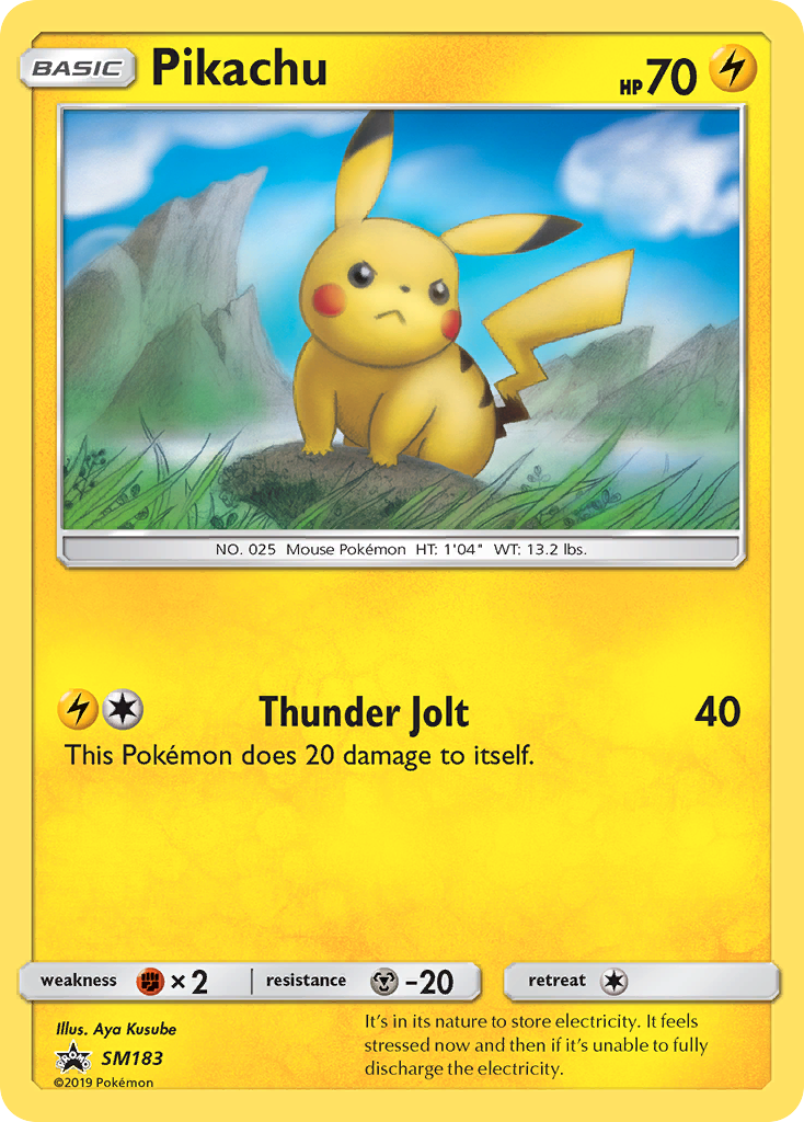 Pikachu (SM183) [Sun & Moon: Black Star Promos] | Game Haven TX