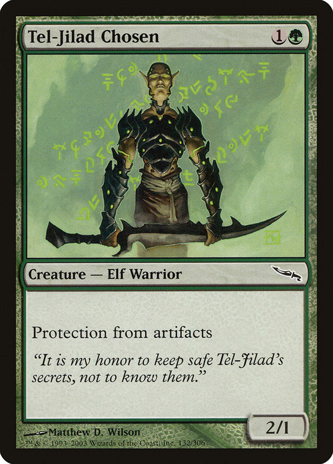 Tel-Jilad Chosen [Mirrodin] | Game Haven TX