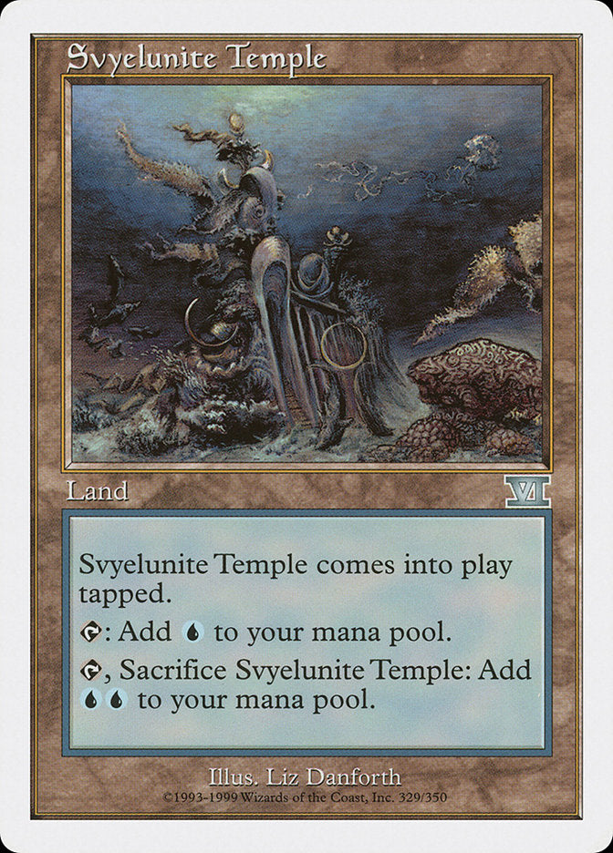 Svyelunite Temple [Classic Sixth Edition] | Game Haven TX