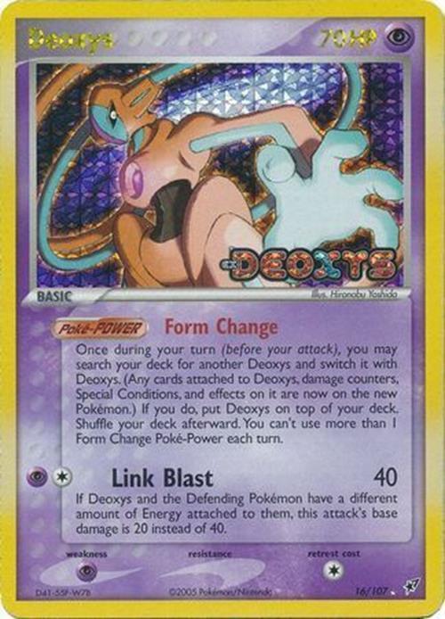 Deoxys (16/107) (Stamped) [EX: Deoxys] | Game Haven TX
