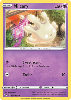 Milcery (080/185) [Sword & Shield: Vivid Voltage] | Game Haven TX