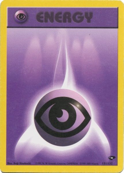 Psychic Energy (131/132) [Gym Challenge Unlimited] | Game Haven TX
