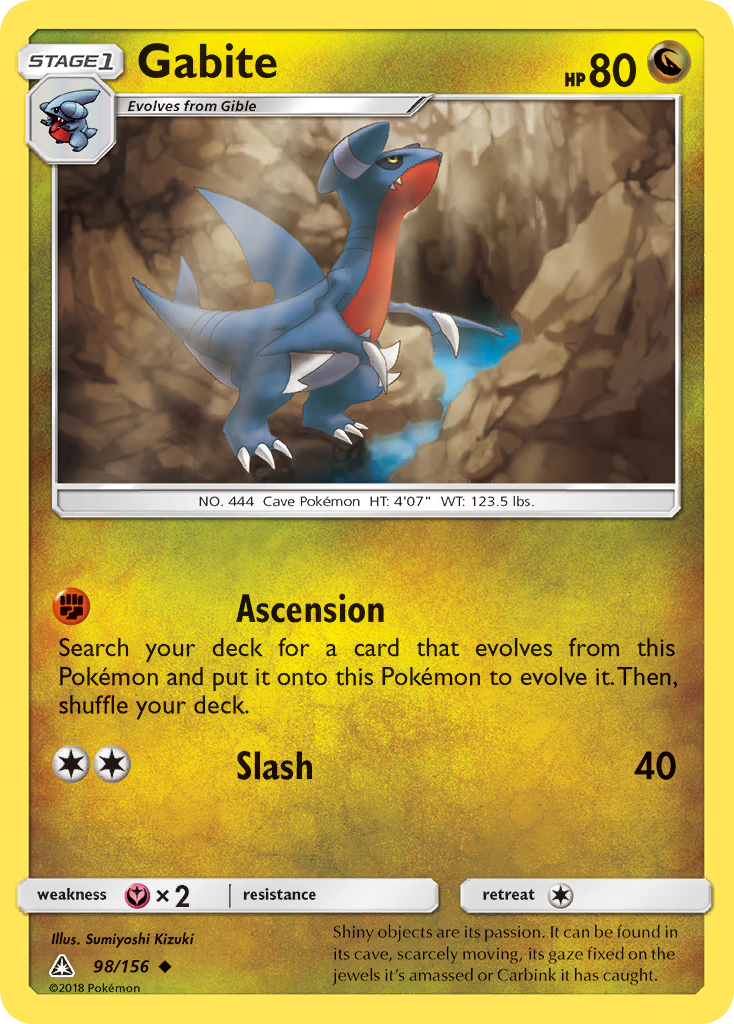 Gabite (98/156) [Sun & Moon: Ultra Prism] | Game Haven TX
