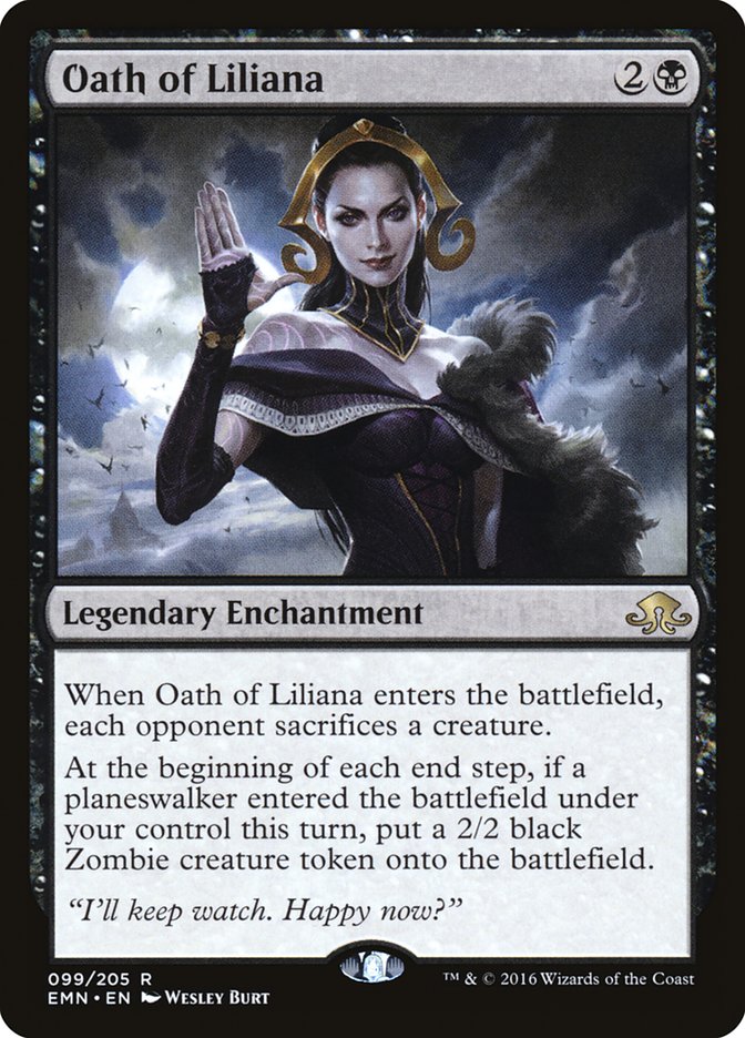 Oath of Liliana [Eldritch Moon] | Game Haven TX
