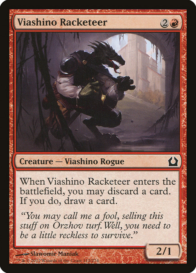 Viashino Racketeer [Return to Ravnica] | Game Haven TX