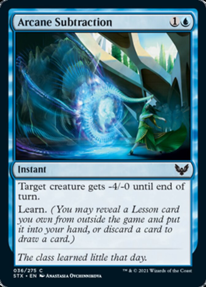 Arcane Subtraction [Strixhaven: School of Mages] | Game Haven TX