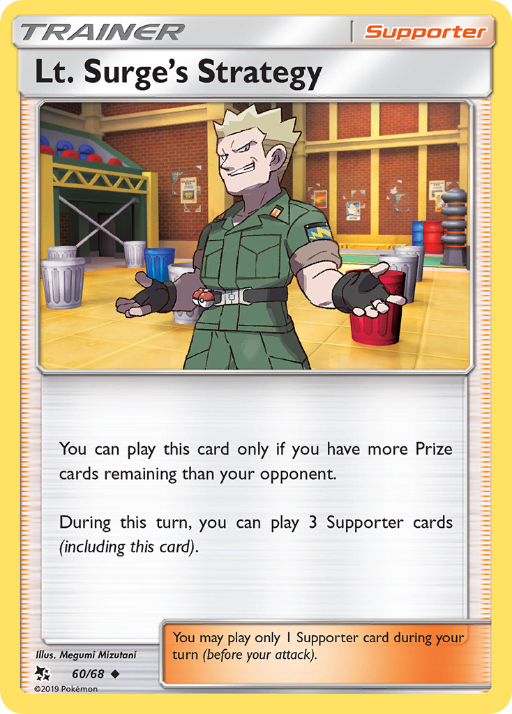 Lt. Surge's Strategy (60/68) [Sun & Moon: Hidden Fates] | Game Haven TX