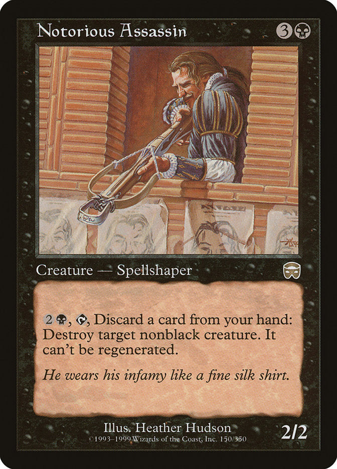 Notorious Assassin [Mercadian Masques] | Game Haven TX