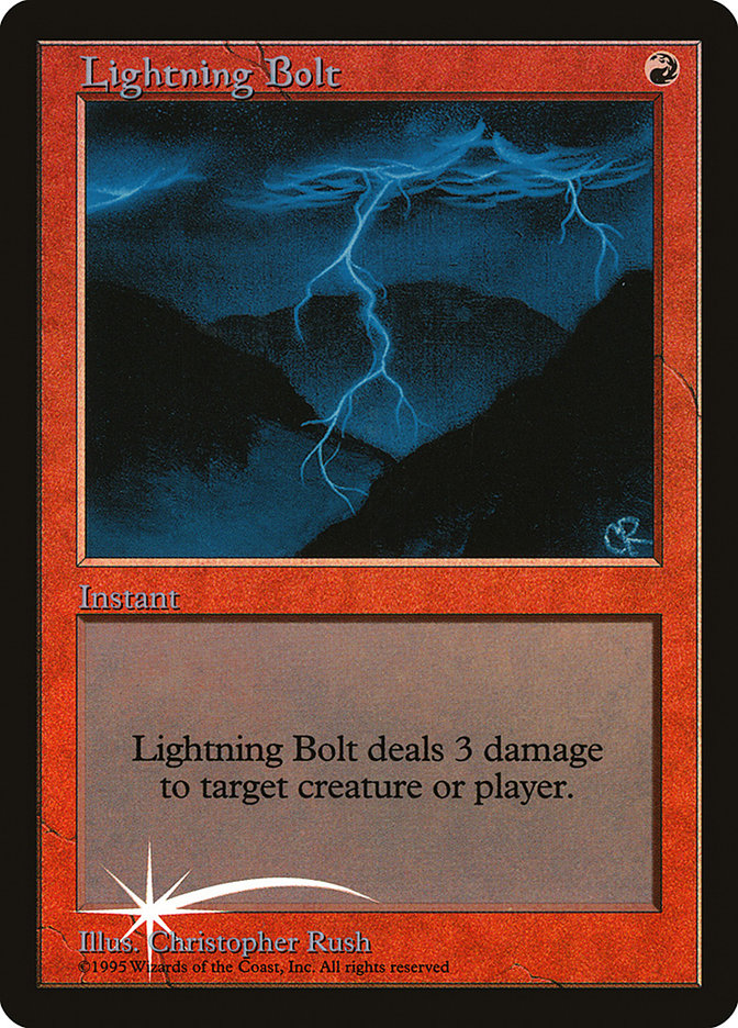 Lightning Bolt [Judge Gift Cards 1998] | Game Haven TX