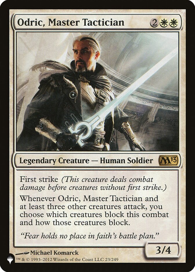 Odric, Master Tactician [The List] | Game Haven TX