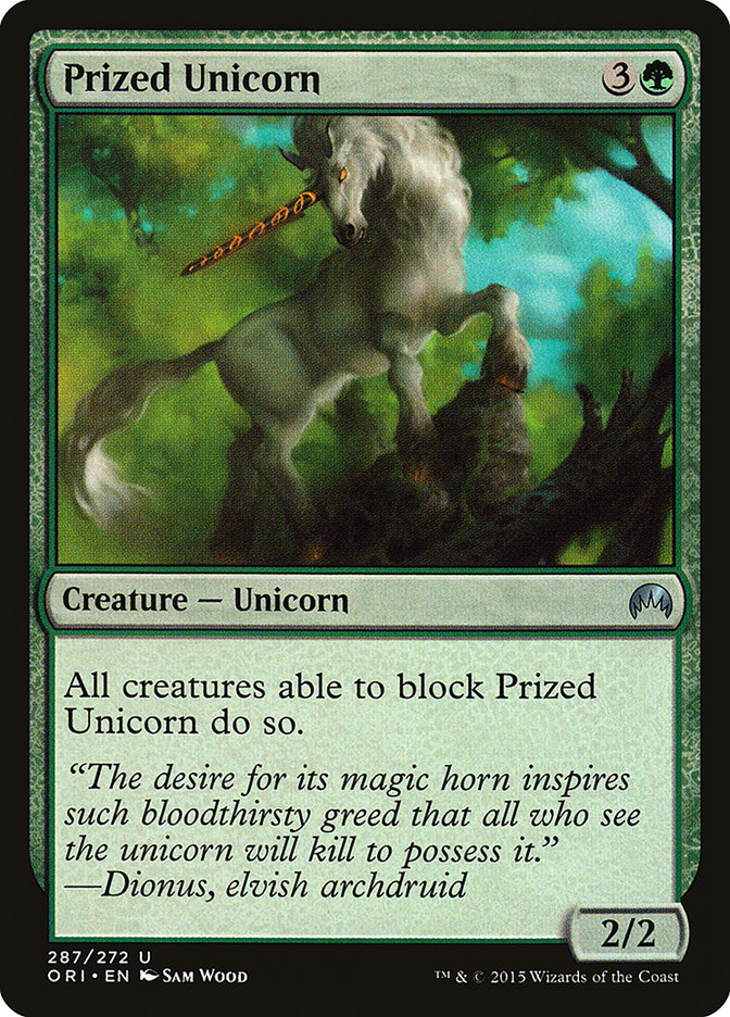 Prized Unicorn [Magic Origins] | Game Haven TX