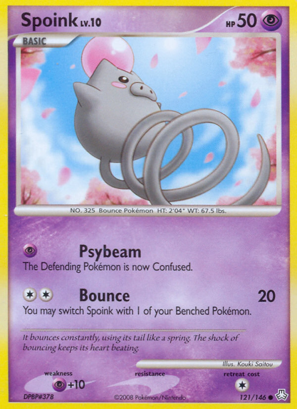 Spoink (121/146) [Diamond & Pearl: Legends Awakened] | Game Haven TX