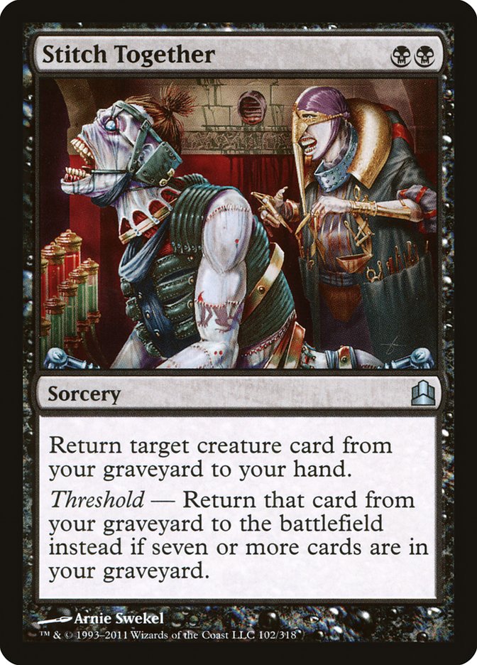 Stitch Together [Commander 2011] | Game Haven TX