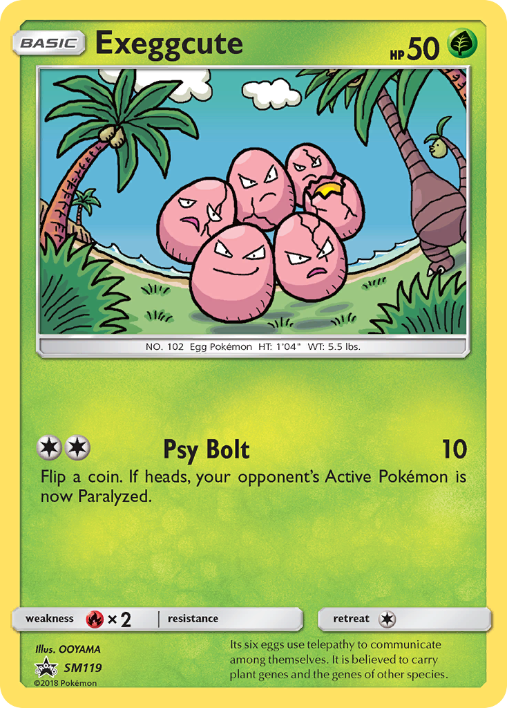 Exeggcute (SM119) [Sun & Moon: Black Star Promos] | Game Haven TX