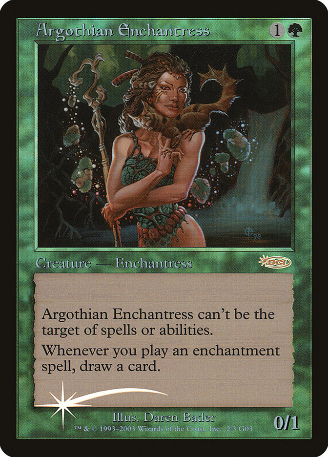 Argothian Enchantress [Judge Gift Cards 2003] | Game Haven TX