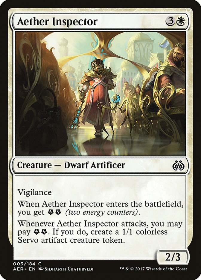 Aether Inspector [Aether Revolt] | Game Haven TX