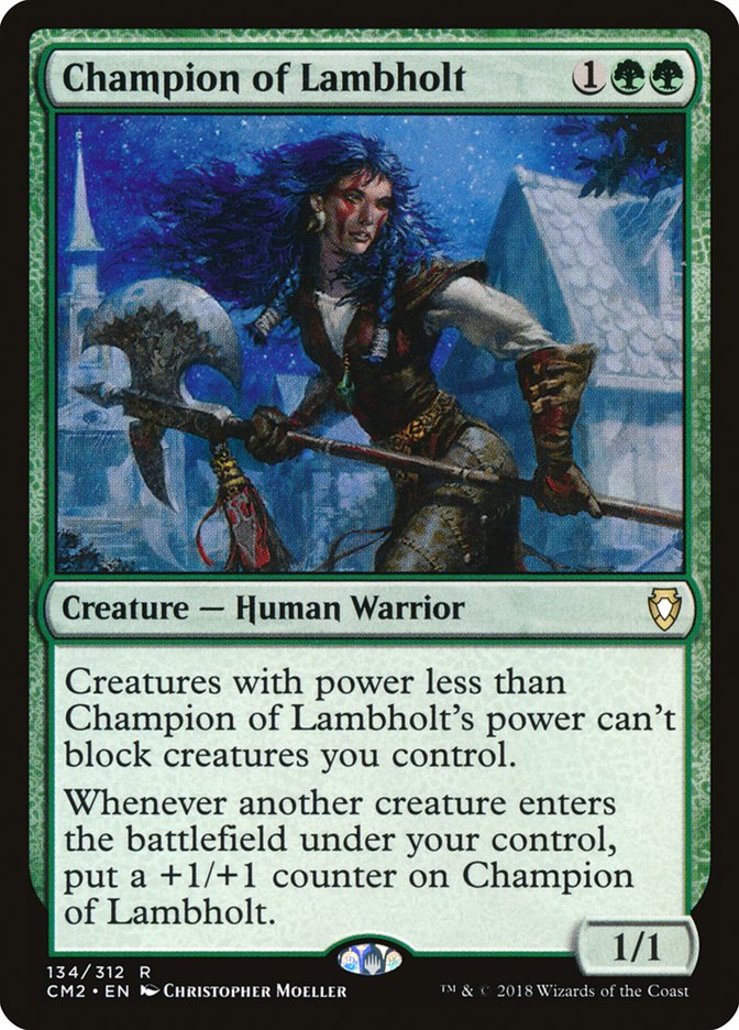 Champion of Lambholt [Commander Anthology Volume II] | Game Haven TX