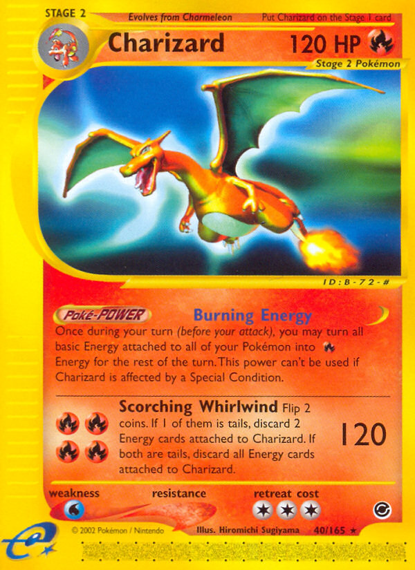 Charizard (40/165) [Expedition: Base Set] | Game Haven TX