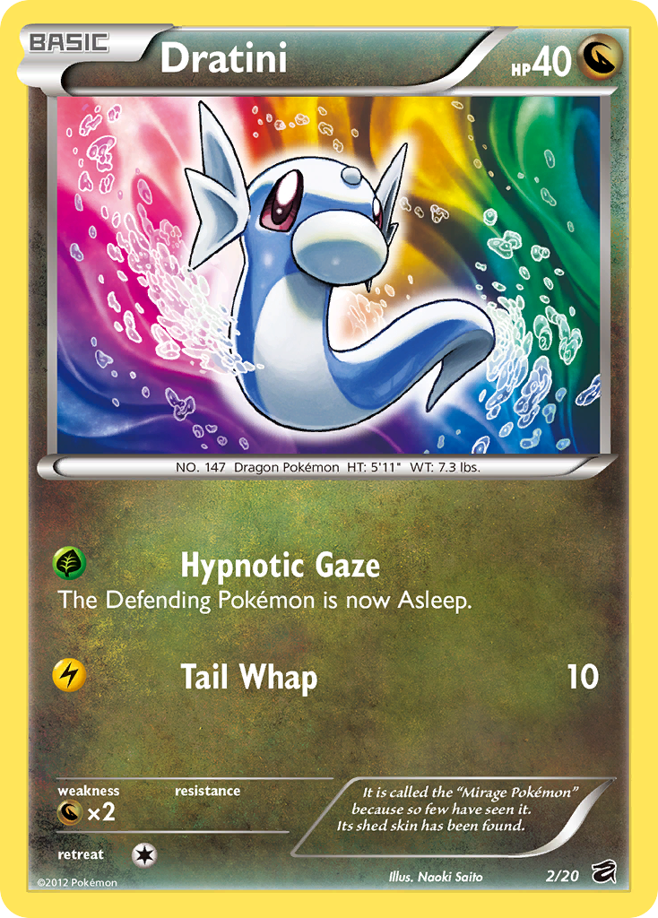 Dratini (2/20) [Black & White: Dragon Vault] | Game Haven TX
