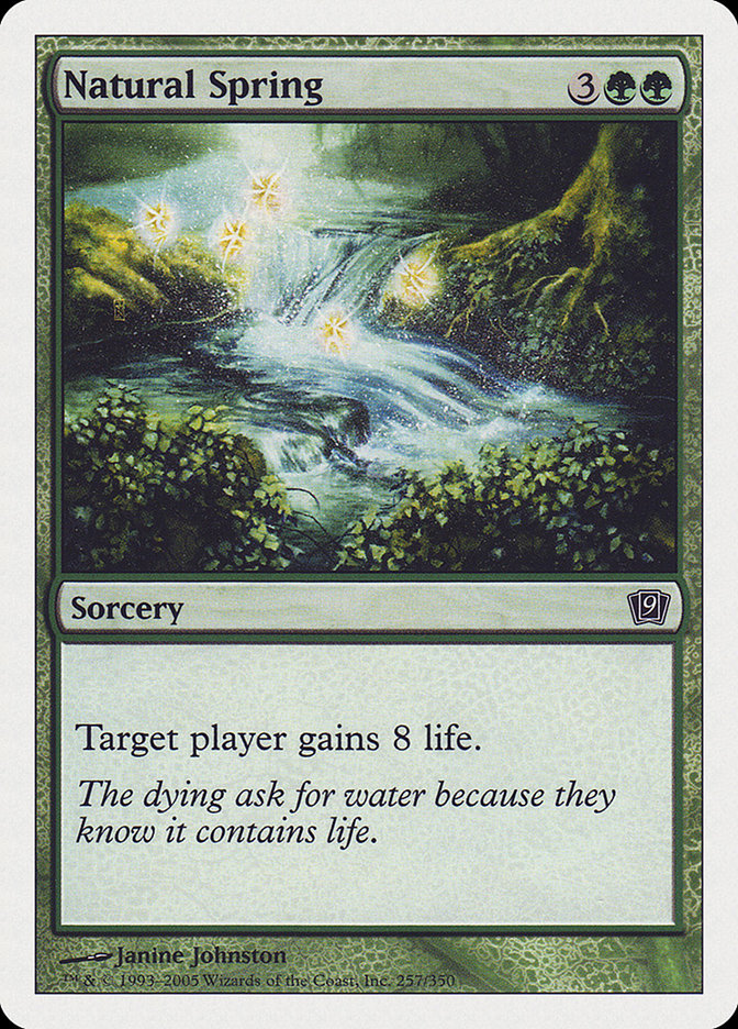 Natural Spring [Ninth Edition] | Game Haven TX